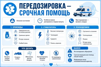 Помощь при передозировке в Зверево